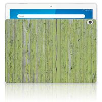 Lenovo Tab M10 Silicone Tablet Hoes Green Wood