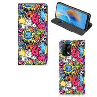 OPPO A74 4G Hippe Standcase Punk Rock