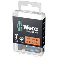 Wera 05057605001 Veeltand-bit 5 D 6.3 10 stuk(s)