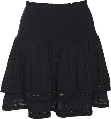 Ameera mini smocked skirt black Ameera mini smocked skirt black