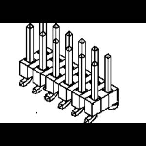 Molex 877590614 Male header, inbouw (standaard) Inhoud: 84 stuk(s) Tube