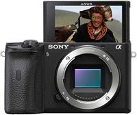 Sony Alpha 6600 | APS-C spiegelloze camera (snelle autofocus van 0,02 s, 5-assige optische beeldstabilisatie in de behuizing)