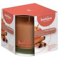 Bolsius Geurkaars True Scents Apple Cinnamon - 9.5 cm / ø 9.5 cm