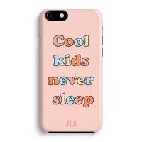 Cool Kids Never Sleep: iPhone 8 Volledig Geprint Hoesje