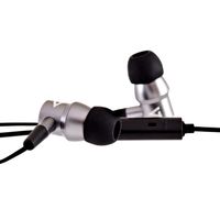 V7 HA111-3EB hoofdtelefoon/headset In-ear 3,5mm-connector Zilver - thumbnail