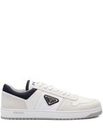 Prada baskets Downtown Re-Nylon - Blanc - thumbnail