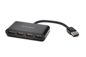 Kensington HUB USB 2.0 4-Port USB 2.0-hub 4 poorten Zwart