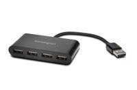 Kensington HUB USB 2.0 4-Port USB 2.0-hub 4 poorten Zwart - thumbnail