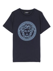 Versace Kids t-shirt à imprimé Medusa Head - Bleu