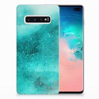 Hoesje maken Samsung Galaxy S10 Plus Painting Blue