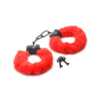 XR Brands Cuffed in Fur Hairy Handcuffs - thumbnail