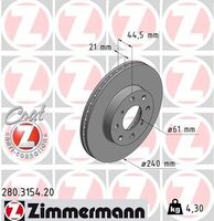 Remschijf Coat Z 280315420