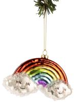 Nordic Light Kerstbal Regenboog 12 cm - thumbnail