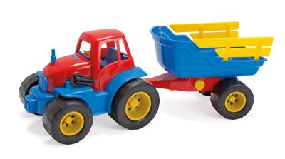 Dantoy - Tractor with trailer, 42 cm (2135)