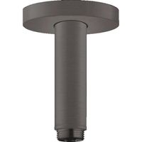 Hansgrohe plafondbevestiging S G 1/2x10cm brushed black chroom 27393340 - thumbnail