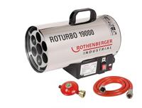 Rothenberger Industrial 1500000165 Roturbo 19000 Heteluchtgenerator gasverwarming, grijs