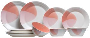 Royal Doulton Serviesset 1815 Signature Fresh Coral - 12-delig / 4 personen