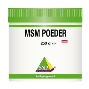 MSM zwavel poeder