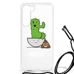 Samsung Galaxy S23 Plus Stevig Bumper Hoesje Cactus Poo