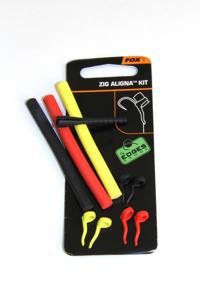 Fox Zig Aligna Kit (6 x sleeves, tool & 3 x foam) Yellow / Black / red