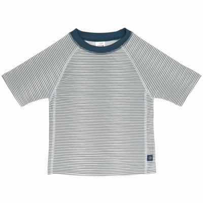 Lässig Splash & Fun Korte mouw Rashguard / zwemshirt - Striped blue, 12 mnd, maat 74/80 Lässig Splash & Fun Korte mouw Rashguard / zwemshirt - Striped blue, 12 mnd, maat 74/80