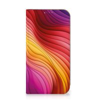 Stand Case voor iPhone 15 Regenboog - thumbnail