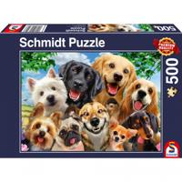 999 Games legpuzzel Honden Selfie 500 stukjes