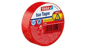 tesa Sonstige Installationstechnik 56192-00013-22 Isolatietape Rood (l x b) 10 m x 15 mm 1 stuk(s)