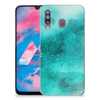 Hoesje maken Samsung Galaxy M30 Painting Blue - thumbnail