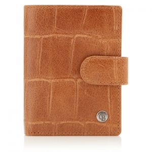 Castelijn & Beerens Cocco Mini Wallet Licht Bruin