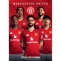 MANCHESTER UNITED FC 2026 A3 CALENDAR