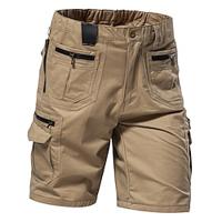 Voor heren Tactische korte broek Cargoshorts Capri broeken nappi Zak met rits Effen Draagbaar Kuitlengte Buiten Dagelijks KamperenWandelen 100% katoen Modieus Klassiek Zwart Groen Lightinthebox