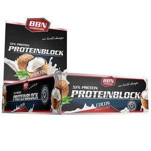 Hardcore Protein Block 15repen Coconut