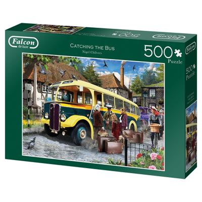 Falcon legpuzzel Catching The Bus 500 stukjes Falcon legpuzzel Catching The Bus 500 stukjes