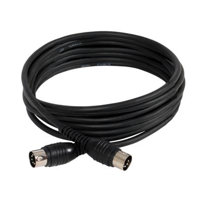 Devine VM1030 5 pin DIN male - 5 pin DIN male MIDI-kabel 3m Devine VM1030 5 pin DIN male - 5 pin DIN male MIDI-kabel 3m