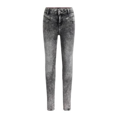 WE Fashion Blue Ridge super skinny jeans grijs stonewashed WE Fashion Blue Ridge super skinny jeans grijs stonewashed