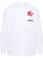 Kenzo chemise Drawn Varsity - Blanc - thumbnail