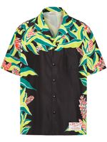 Valentino Garavani chemise à imprimé Volcano - Noir