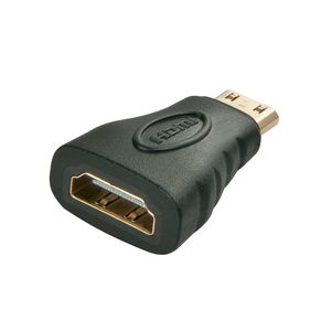 Lindy 41207 HDMI HDMI Zwart kabeladapter/verloopstukje