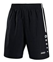 Jako Kindershorts Performance, zwart/wit, 164