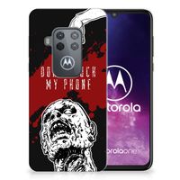 Motorola One Zoom Silicone-hoesje Zombie Blood - thumbnail