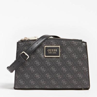 GUESS crossbody tas Tyren antraciet