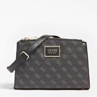 GUESS crossbody tas Tyren antraciet