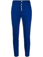 DONDUP pantalon slim à coupe courte - Bleu - thumbnail