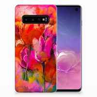 Hoesje maken Samsung Galaxy S10 Tulips