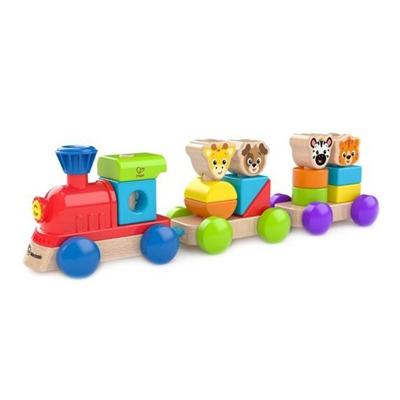 Hape Houten Trein Discovery Train 37 Cm