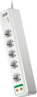 APC by Schneider Electric PM5V-GR Overspanningsveilige stekkerdoos 5-voudig Wit Randaarde stekker 1 stuk(s)