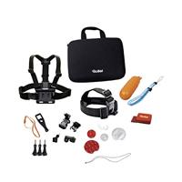 Rollei Actioncam accessoireset watersport - 22-delige set, ideaal voor alle activiteiten rondom het water, compatibel met alle Rollei en GoPro Actioncams, incl. accessoiretas