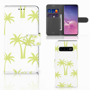 Samsung Galaxy S10 Hoesje Palmtrees