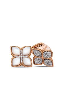 Roberto Coin bague Princes Flower en or rose 18ct sertie de nacre et diamants